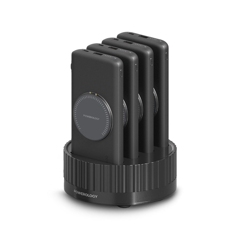 محطة باور لولوجي 4 في 1 لبنك الطاقة اللاسلكي (10000 مللي أمبير/ساعة)