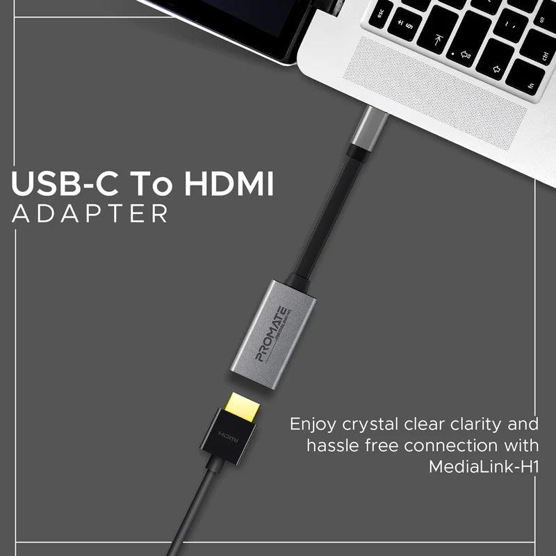 PROMATE USB C to HDMI Adapter for High Definition Display