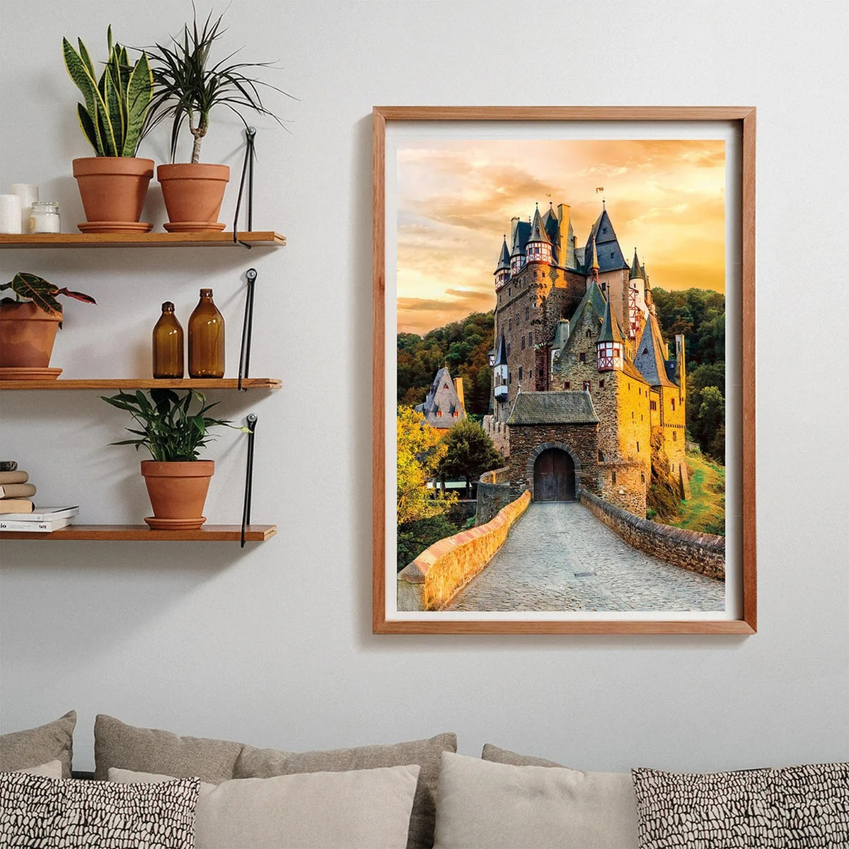 Clementoni Golden Hour AT Eltz Castle Jigsaw Puzzle – 1000 Pieces