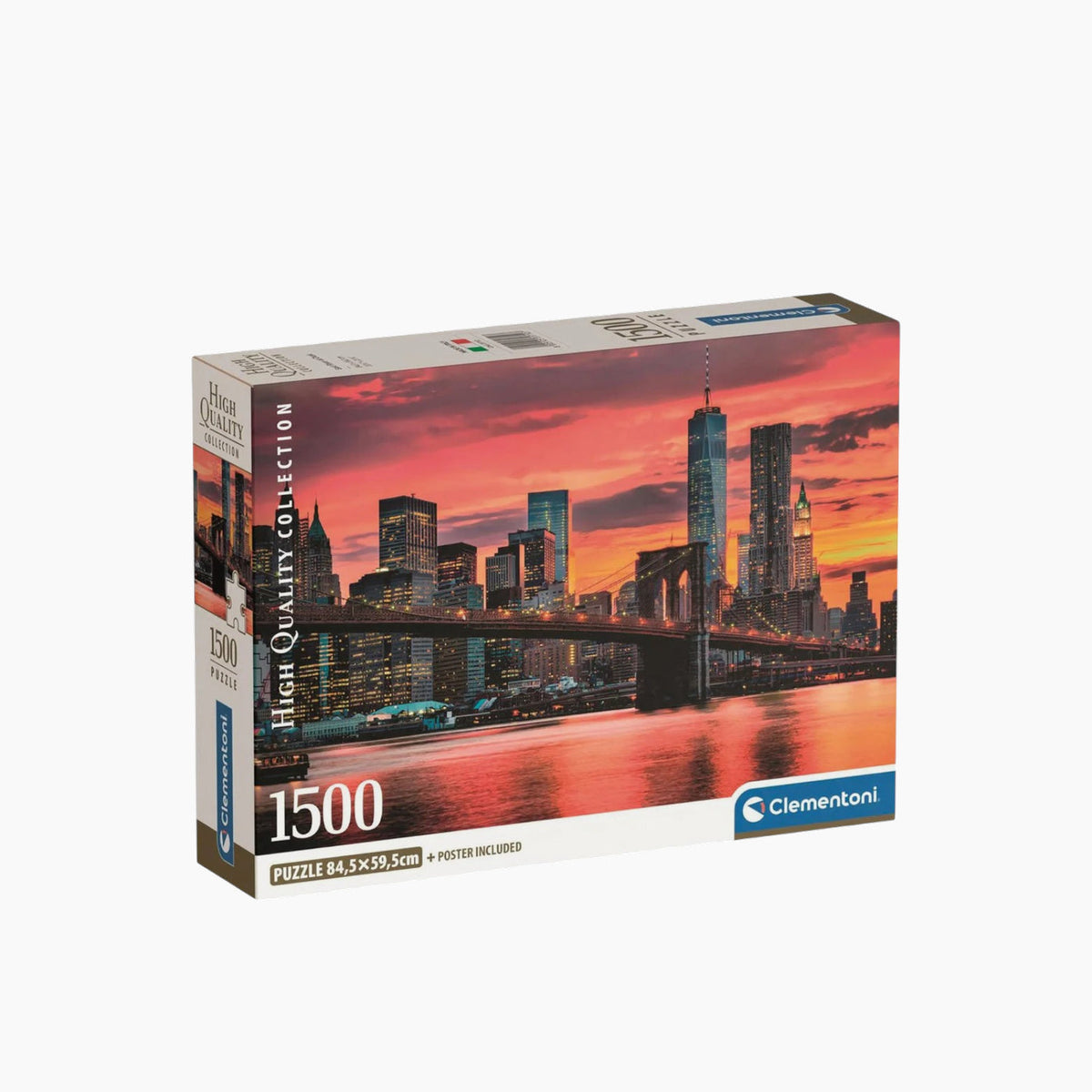 Clementoni East River AT Dusk Jigsaw Puzzle – 1500 Pieces
