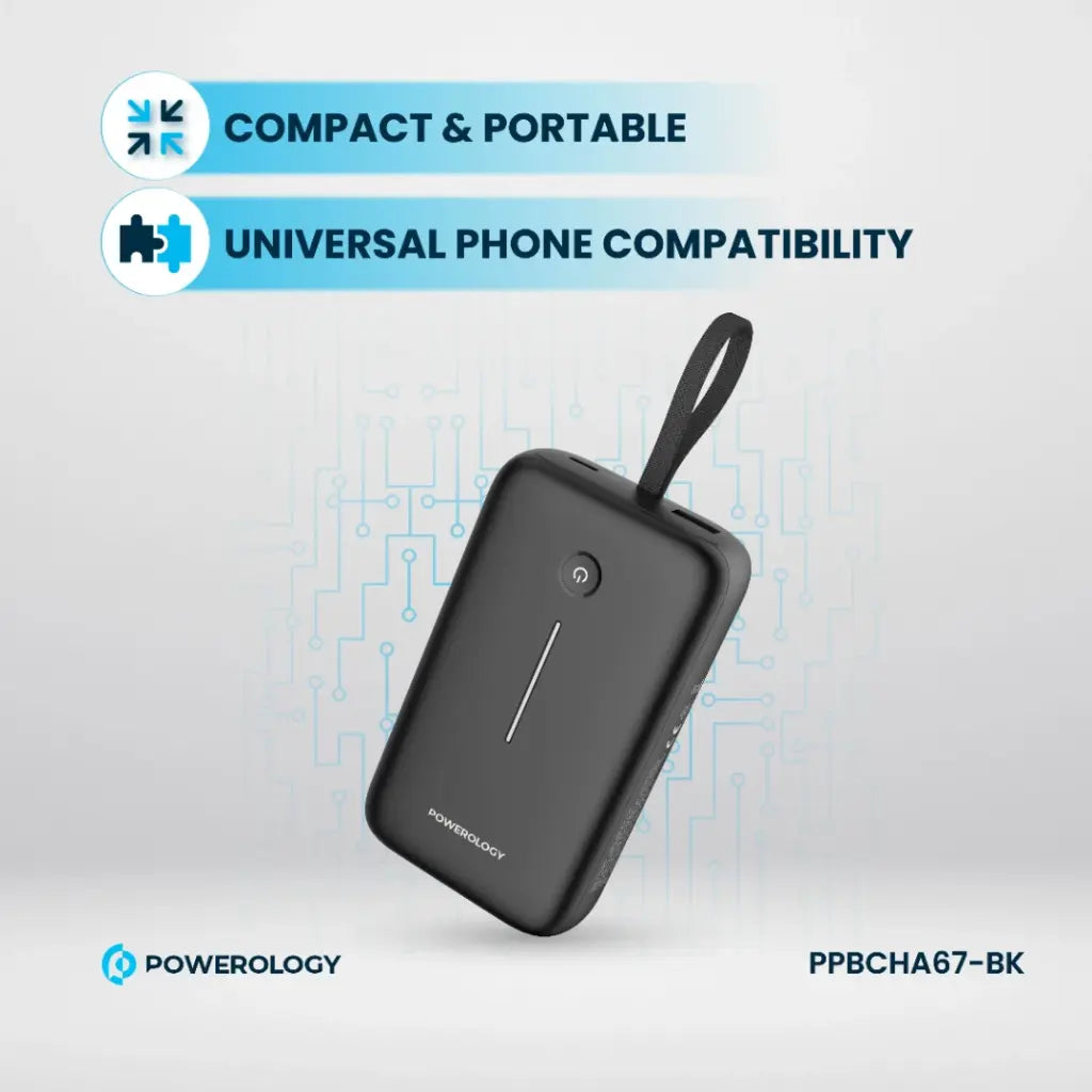 باور بانك باورولوجي 20000 مللي أمبير مع شحن سريع PD30W و QC3.0