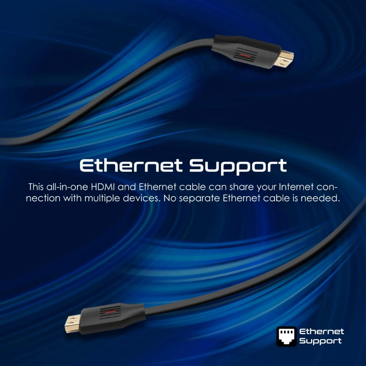 كيبل HDMI نحيف 4K Promate ProLink4K60 بطول 3م