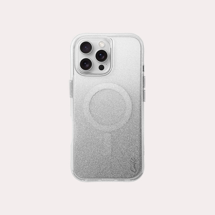 UNIQ COEHL IPHONE 16 PRO (2024) 6.9 MAGNETIC CHARGING LUMINO - SPARKLING SILVER