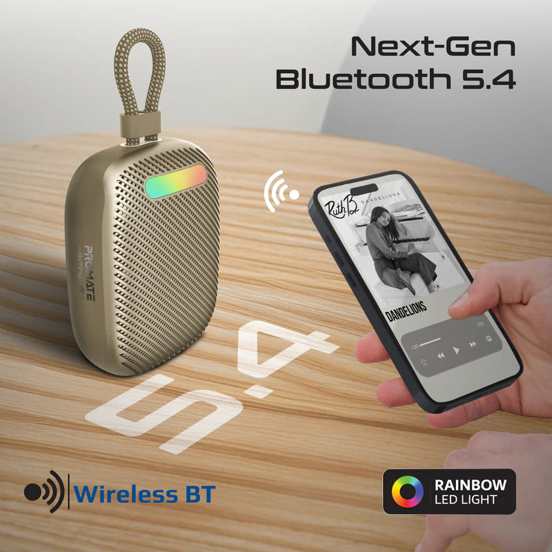 Promate Tingz CrystalSound™ 7W High-Definition Wireless Speaker