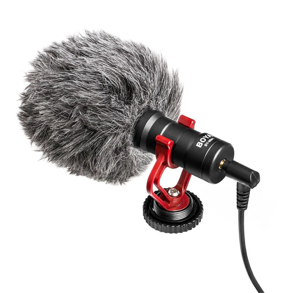 BOYA BY-MM1 Compact Cardioid Microphone for Vlogging