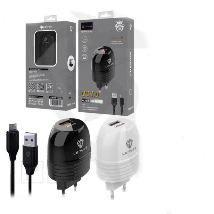 Lenyes LCH092-EU – Fast iPhone Charger with Type-C to Lightning Cable