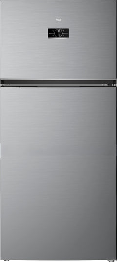 Beko RDNE850DHXPL No Frost Refrigerator, 630L, Inverter, A++, Titanium Inox, Touch Display