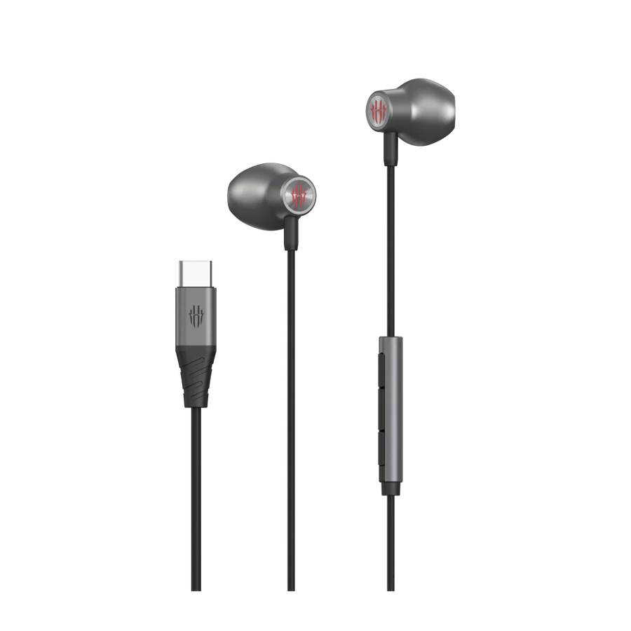 REDMAGIC Magic Sound Type-C Gaming Earphones – Hi-Res Audio & Built-in Mic