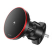 WiWU Magnetic Wireless Charging Car Mount Rotation Phone holder in Car - Black