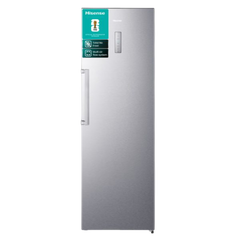 Hisense RL3N484NAI 355L Upright Refrigerator Silver - Front View No Frost
