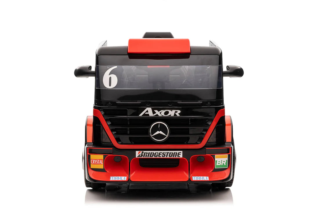 شاحنة مرسيدس Axor مرخّصة للأطفال – 12V7Ah بمحركين 550