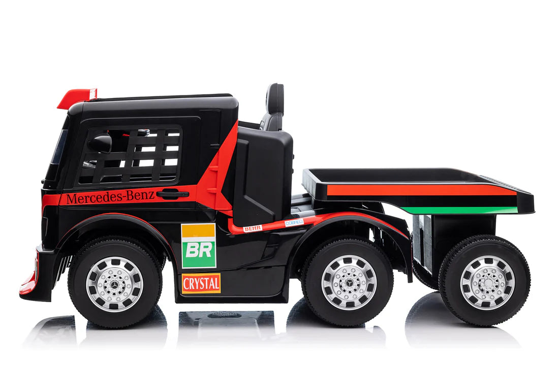 شاحنة مرسيدس Axor مرخّصة للأطفال – 12V7Ah بمحركين 550