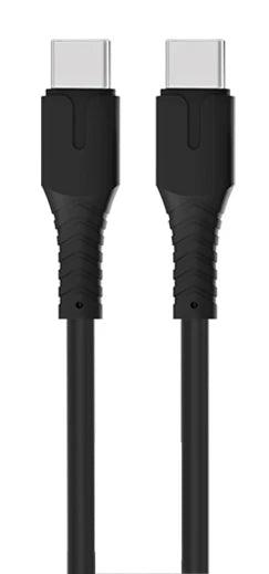 ROCKROSE USB C Alpha CC2 Cable 60W 2m Fast Charging - Black