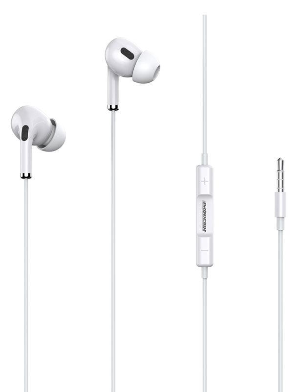 RockRose 3.5mm In Ear Earphones Clear Sound & Comfort