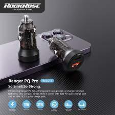 RockRose Ranger PQ Pro 30W Dual Port Car Charger PD & QC 3.0