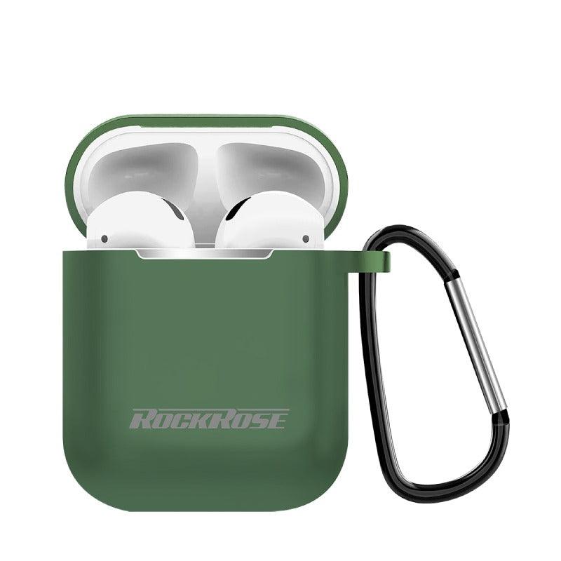 RockRose Silicone Case for AirPods 2 Soft & Slim and Protective - Green