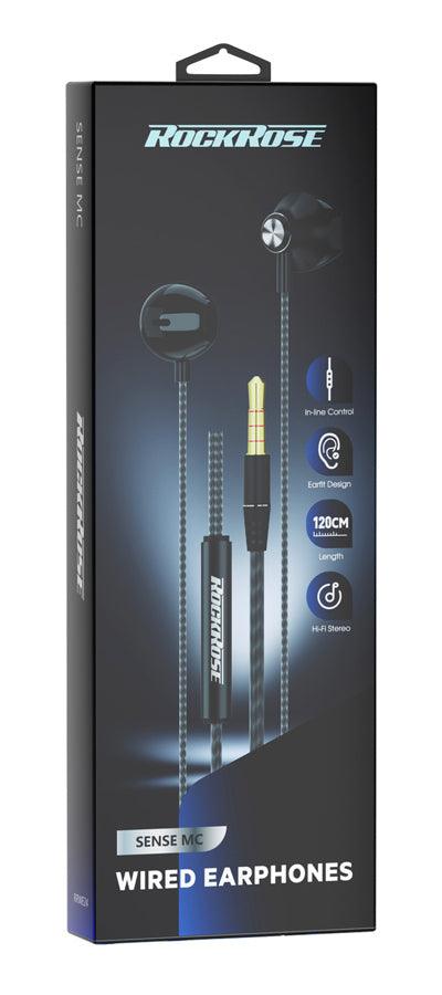 Rockrose In ear Handsfree with 3.5mm Plug Clear Sound