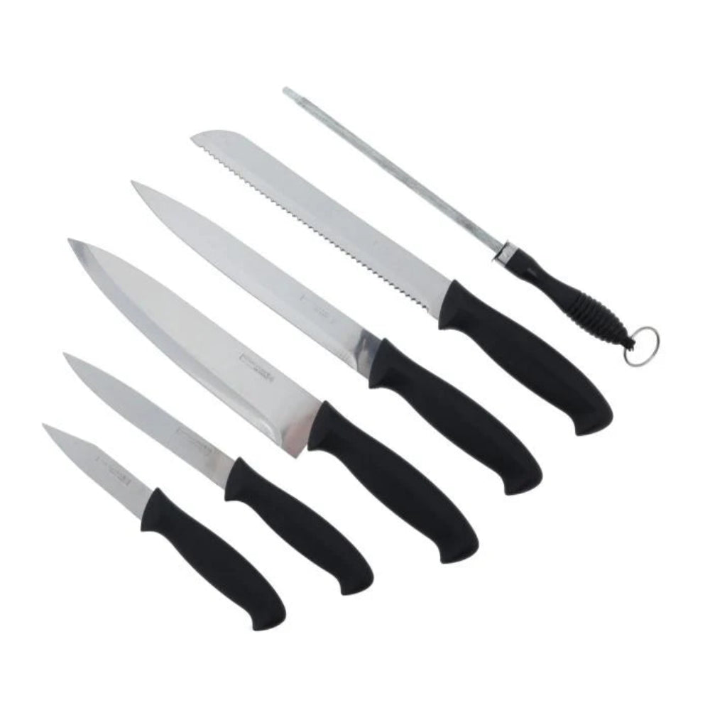 Royalford 8pcs Kitchen Knives Set with Wooden Block