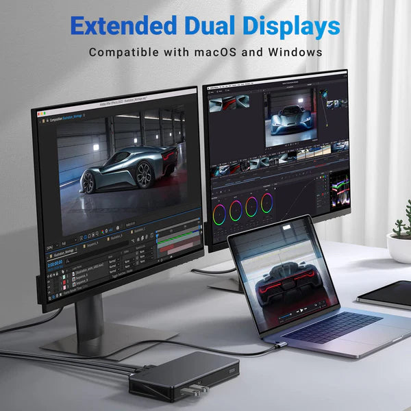 UGREEN 9-in-1 USB-C Dock with 4K HDMI & 100W PD