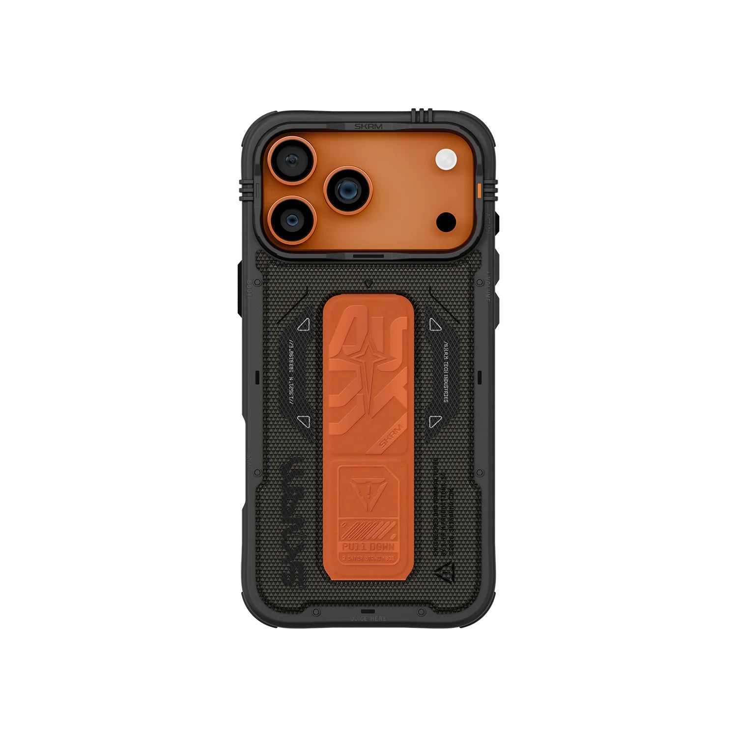 SKINARMA PHANTOM iPhone 17 Pro Case – Mag-Charge & Foldable Grip-Stand