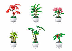 Sluban Tropical Potted Plants M38-B1075 - 532 Piece Building Set | Botanical Home Décor