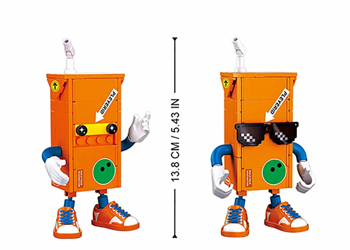 Sluban Beverage Man Display Set M38-B1123A | 983 Pieces Building Blocks