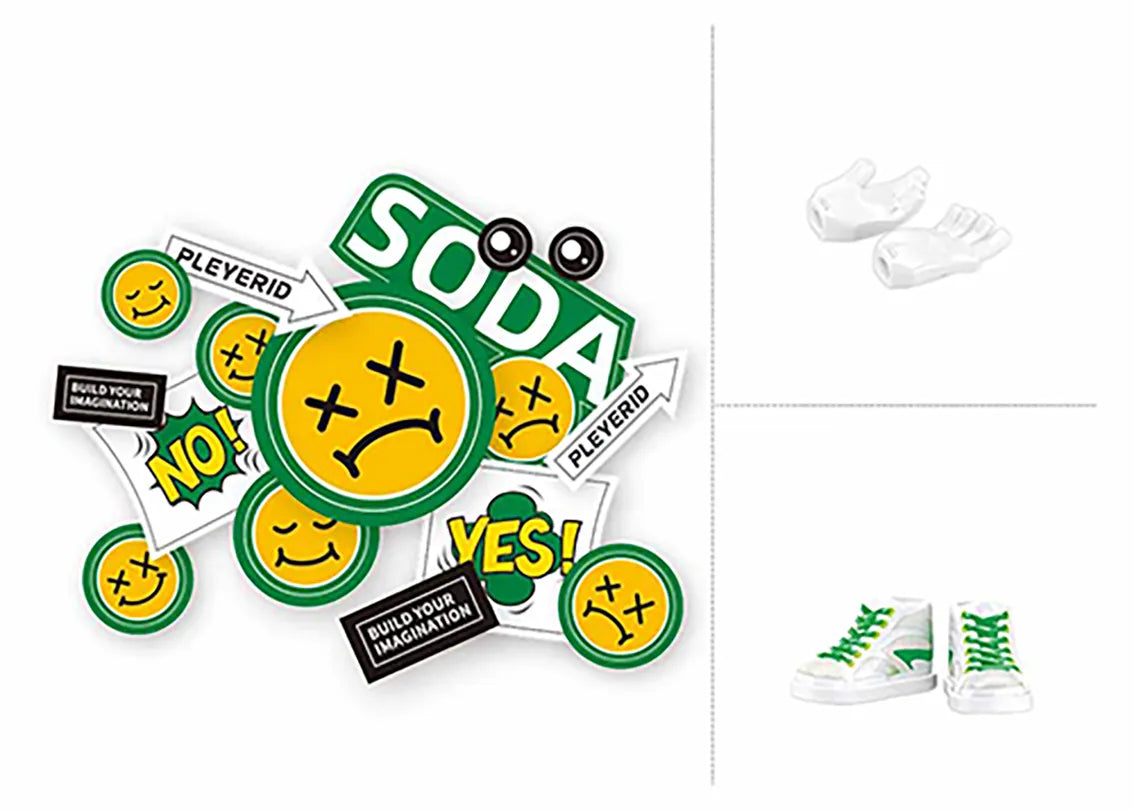 Sluban Beverage Man Display Set M38-B1123A | 983 Pieces Building Blocks