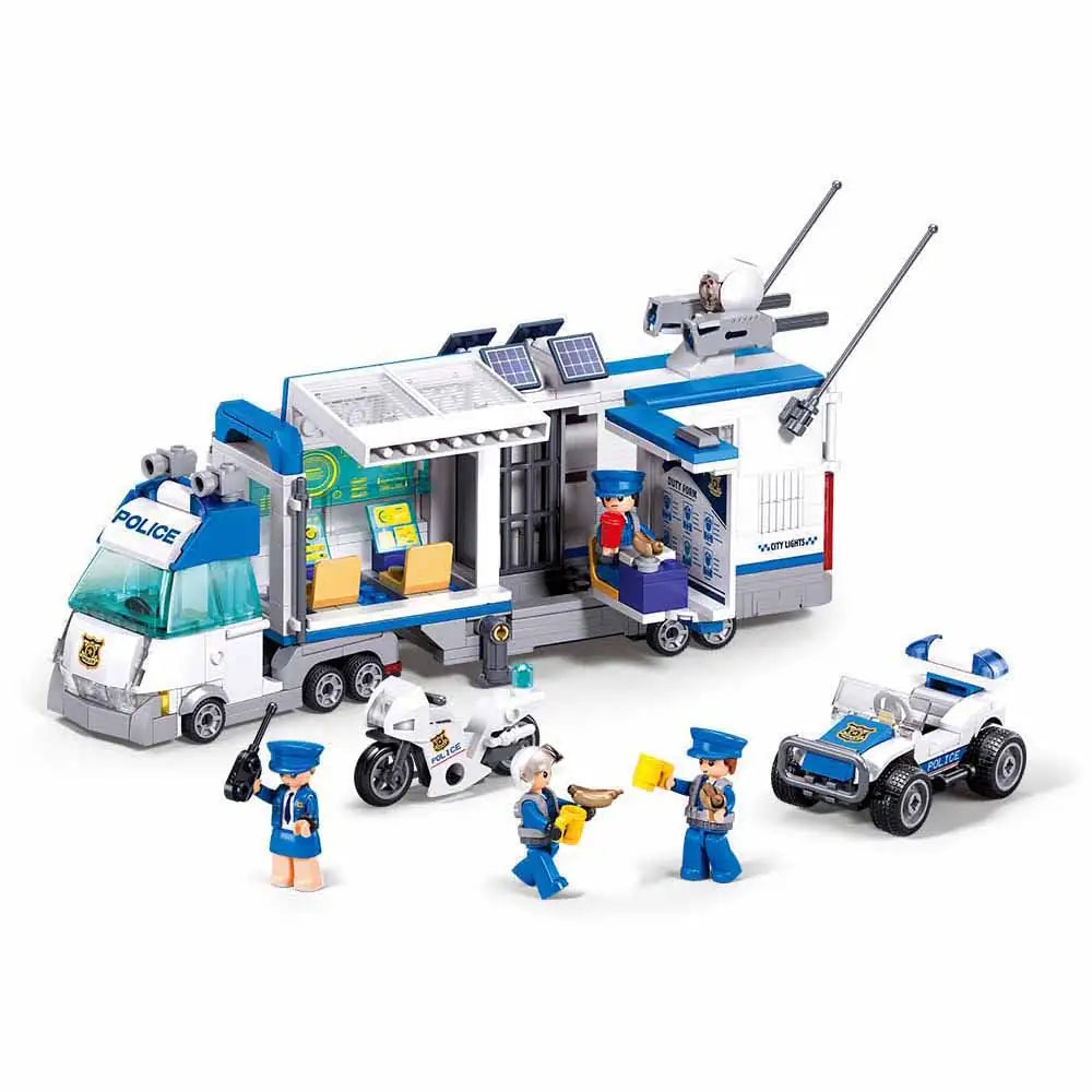 Sluban Metropolis Police Command Car Building Set M38-B1219 | 510 Pieces
