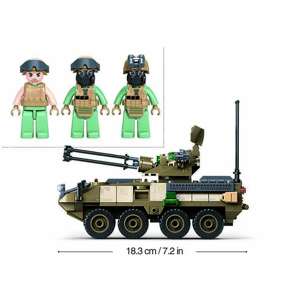 دبابة OEF Stryker ADS العسكرية Sluban | 310 قطعة