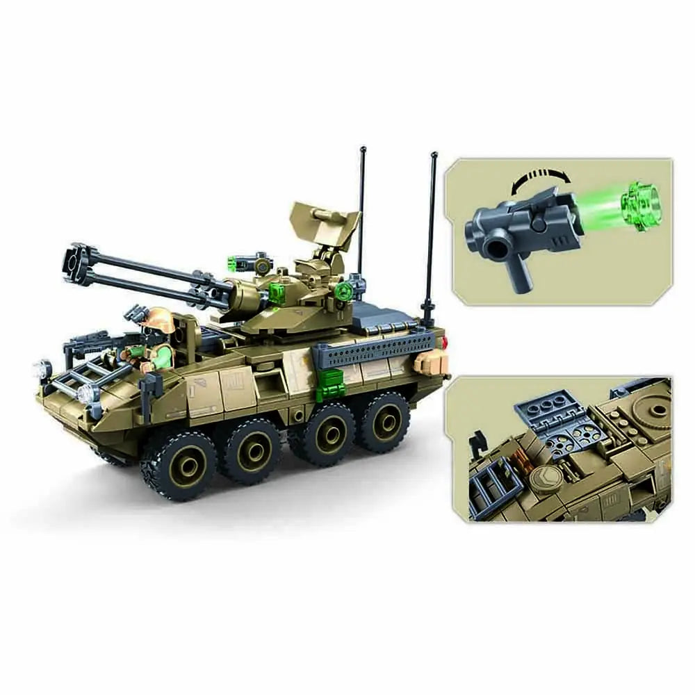 دبابة OEF Stryker ADS العسكرية Sluban | 310 قطعة