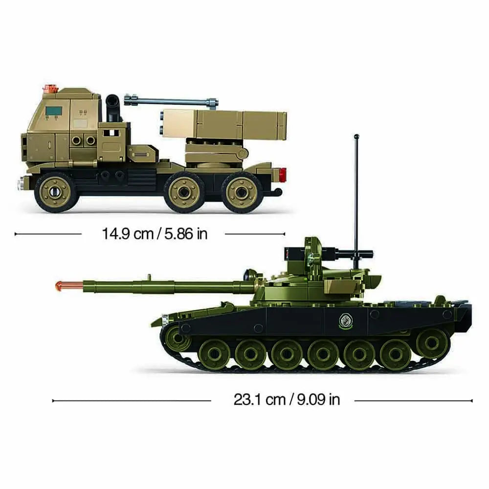 Sluban Army Operation Hunt and Kill 557 Pieces | M38-B1259 Military Set