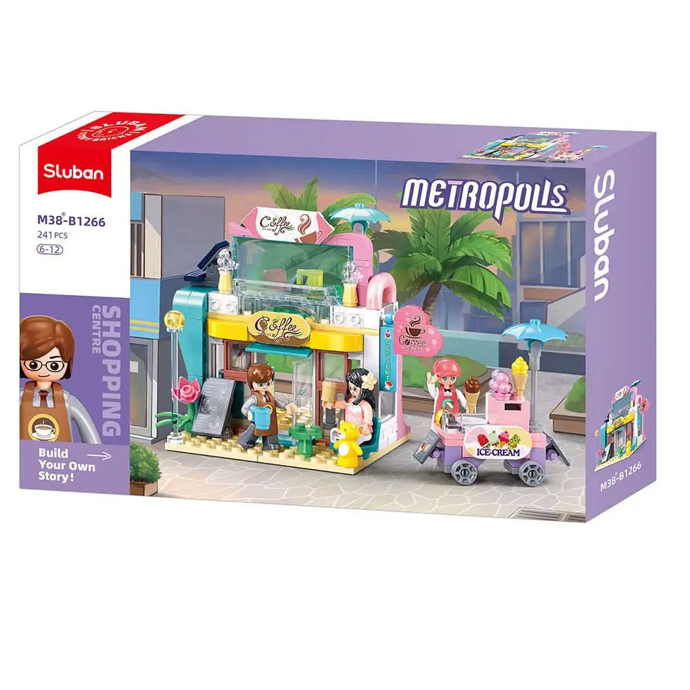 Sluban Metropolis slubucks Building Set M38-B1266 | 241 Pieces