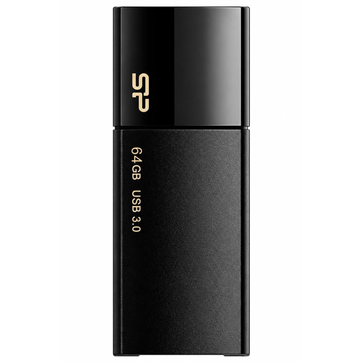 Silicon Power 64GB Blaze B05 Flash Memory -Black