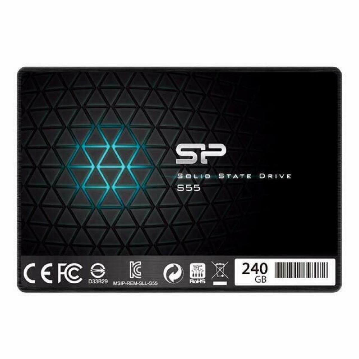 Silicon Power Power 240GB 2.5" Sata III State Drive Slim S55