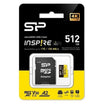 Silicon Power Power 512GB Inspire microSDXC UHS-I Card