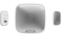 Ajax StreetSiren Wireless outdoor siren with a clip lock for a branded faceplate White