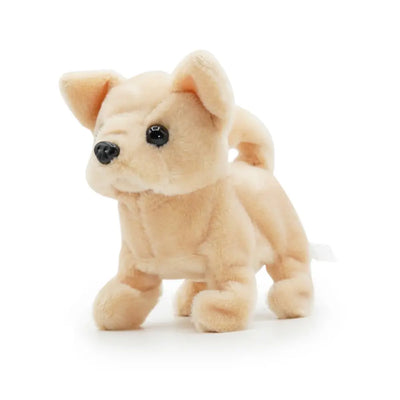 دمية Pugs At Play Chili - قطة/كلب تمشي تفاعلية 6.5 بوصة