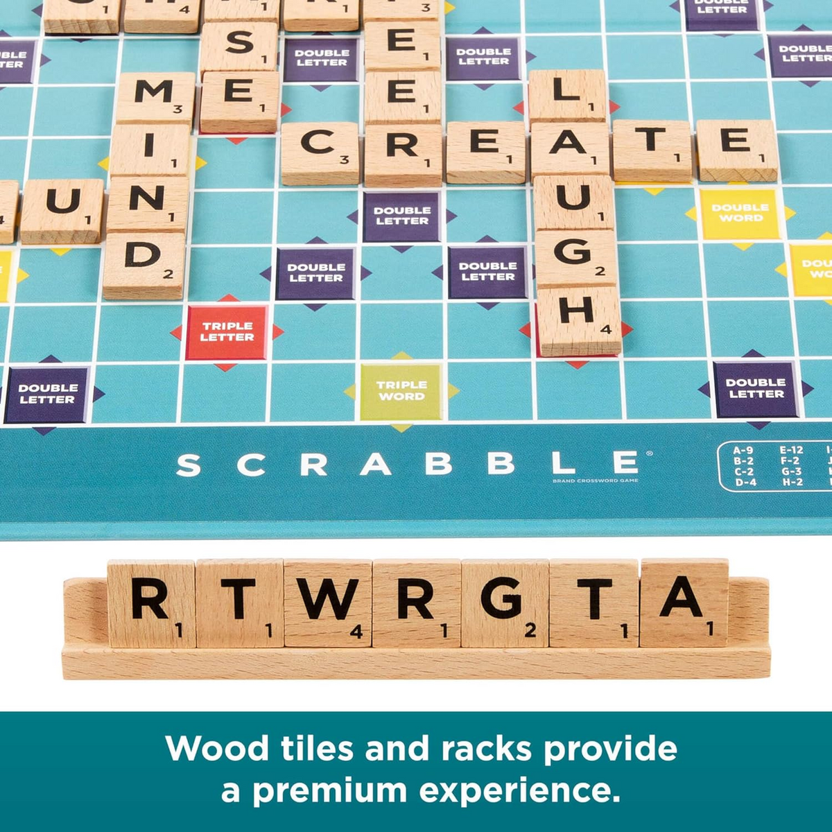 Scrabble Core Wood – English