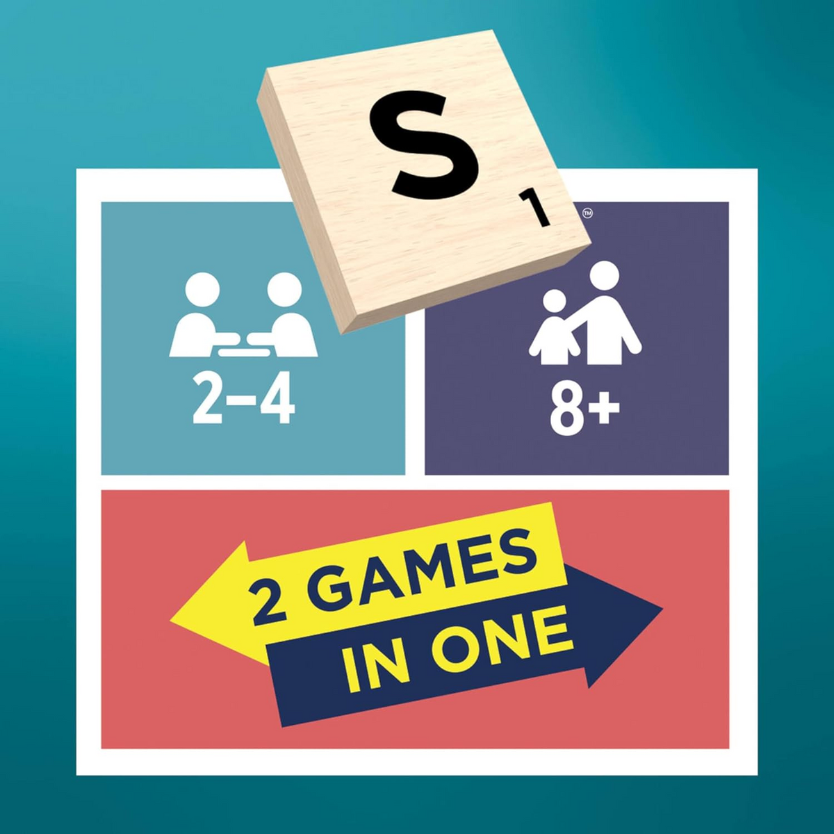 Scrabble Core Wood – English