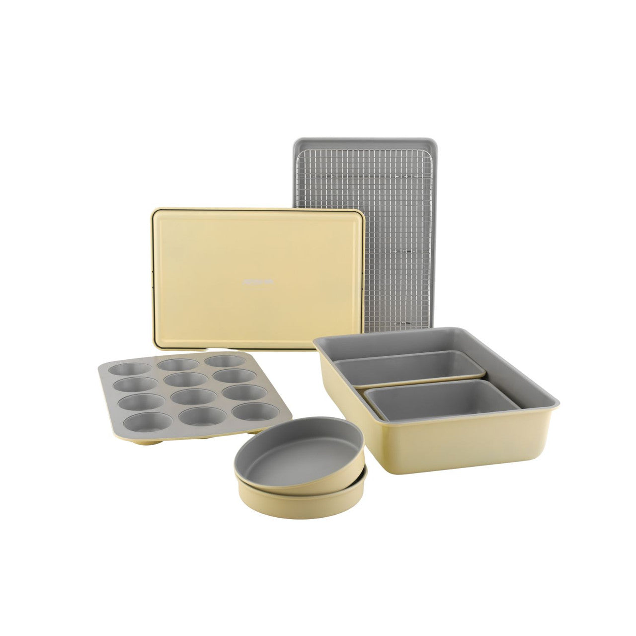 9-Piece Non-Stick Baking Mold Set – Durable Carbon Steel for Oven Use