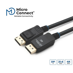 كابل MicroConnect DisplayPort 1.2 4K 2م للألعاب