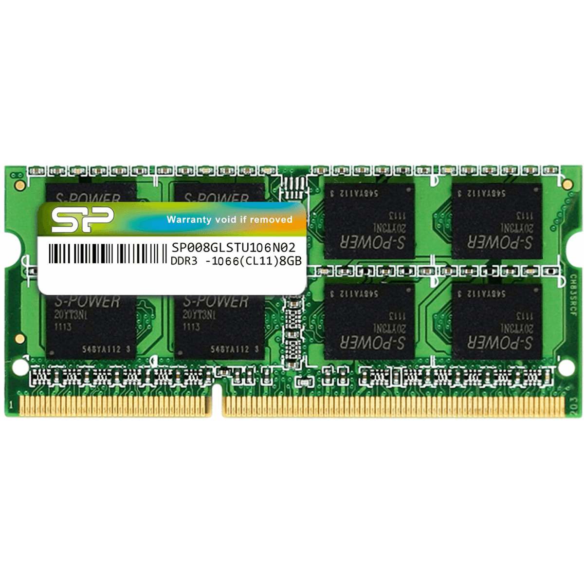 Silicon Power 8GB Laptop RAM High Voltage 1066 MHz