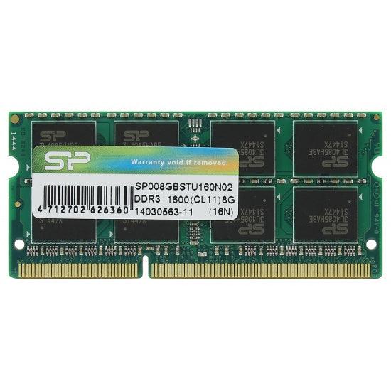 Silicon Power RAM 8GB DDR3 1600 MHz High Performance Upgrade