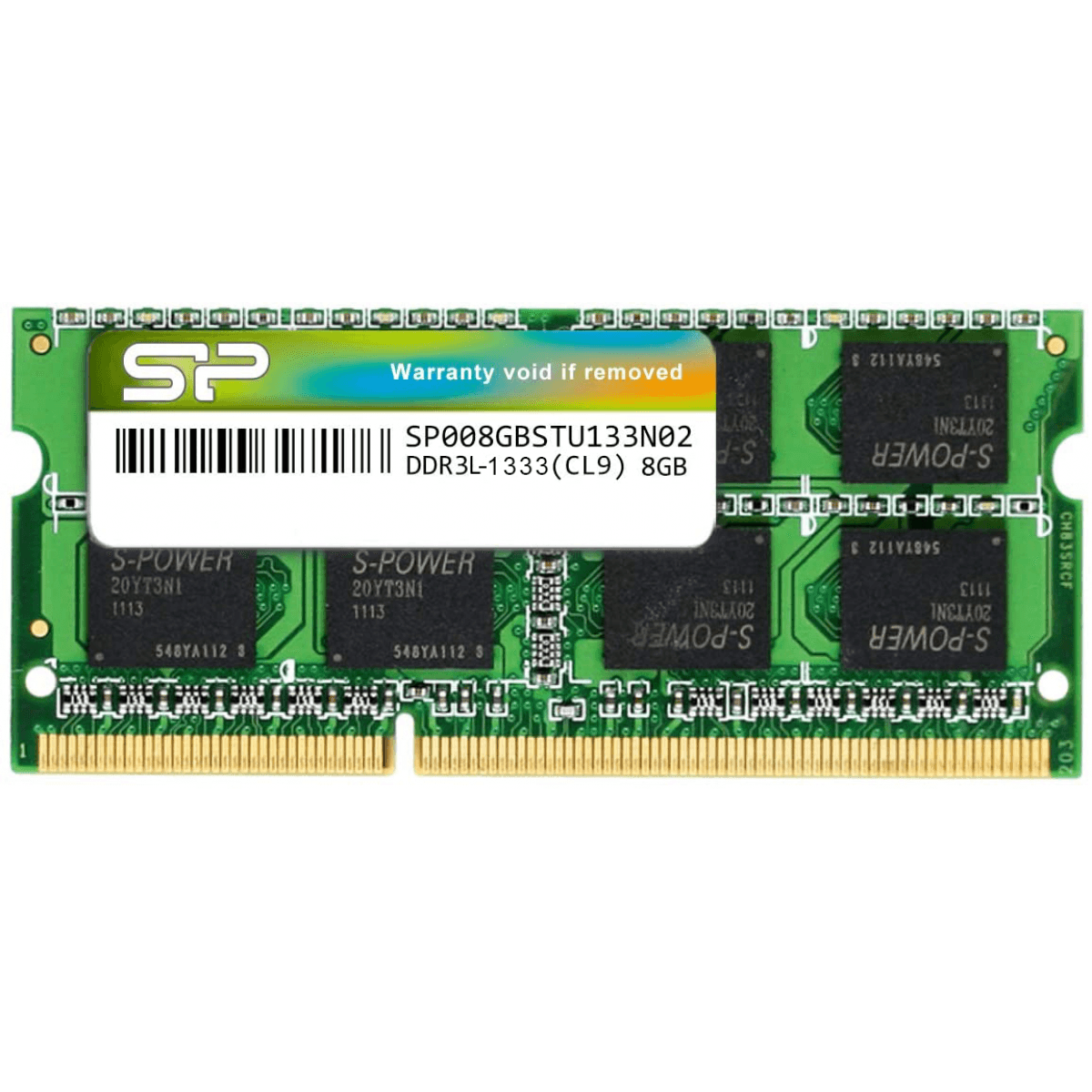 Silicon Power RAM 8GB Laptop Low Voltage 1333 MHz