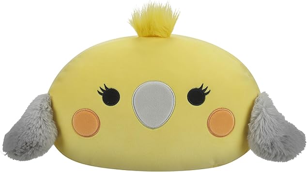 Squishmallows Charlize Cockatiel Stackable Plush 12 Inch - Yellow