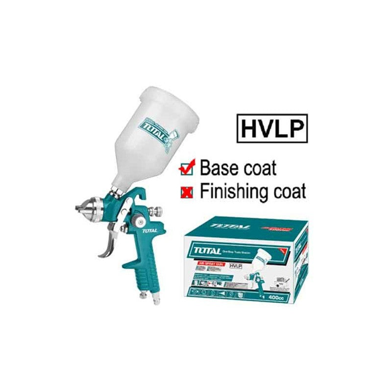 TOTAL Professional HVLP Spray Gun (TAT10601) – Precision & High-Quality Finish