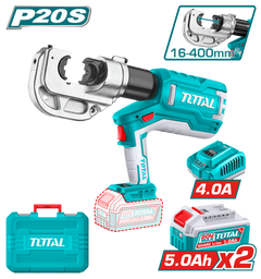 TOTAL 20V Cordless Hydraulic Crimping Tool 16–400mm²