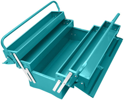 Total Large 3-Layer Metal Toolbox (THT10701) – Durable & Spacious