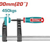 TOTAL F Clamp with Plastic Handle – Heavy Duty Grip