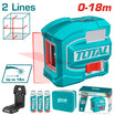Total TLL156503 Self-Leveling Laser 0-18m for Accurate Measurements